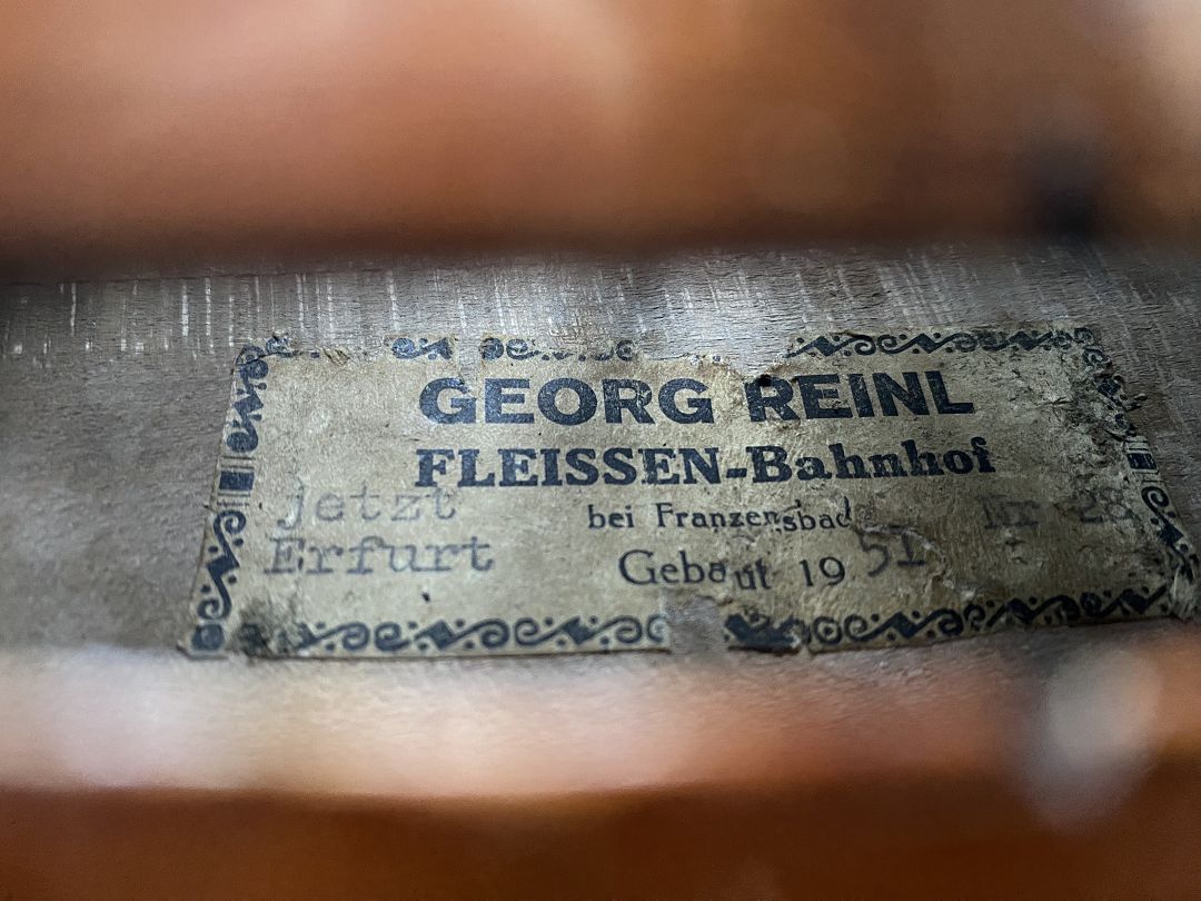 Reinl Georg - Fleissen-Bahnhof anno 1951 - B-125